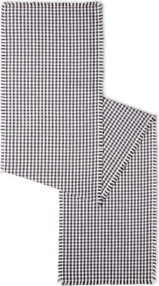 Town & Country Living Gingham Fringe Table Runner Single Pack 14