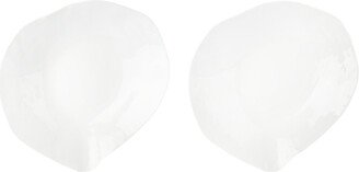 Sarah-Linda Forrer White Indulge No. 6 Large Plate Set