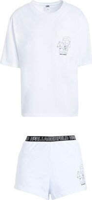 Ikonik 2.0 Short Pj Set Sleepwear White