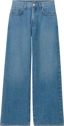 High-Rise Wide-Leg Jeans-CI