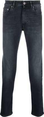 PT Torino Logo-Patch Skinny Jeans-AB