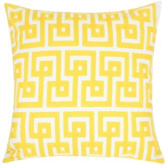 Jenny Cotton Square Decorative Throw Pillow