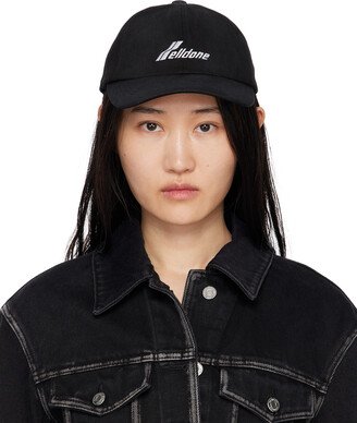 Black Washed Cap