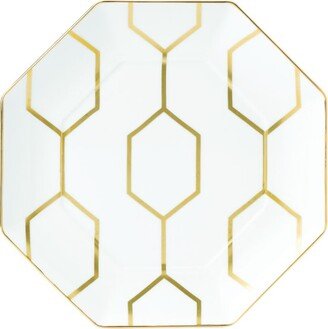 Arris Octagonal Plate (23Cm)