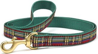 Up Country Christmas Sparkle Plaid Dog Leash