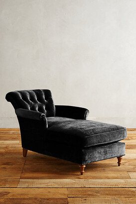 Slub Velvet Gwinnette Chaise