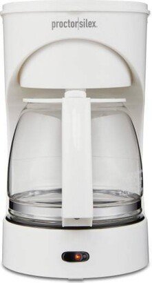 Proctor Silex 12 Cup Coffee Maker - White