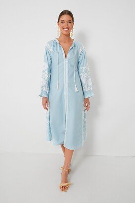 Julia Amory Exclusive Nantucket Blue Coatue Caftan