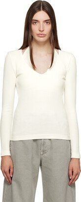 White Livi Long Sleeve T-Shirt