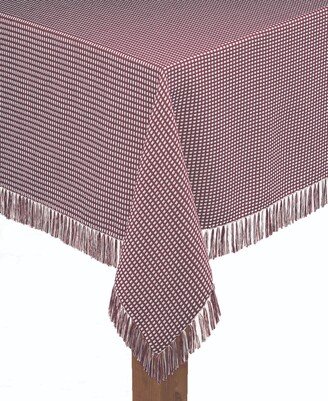 Lintex Homespun Wine 100% Cotton Tablecloth 60