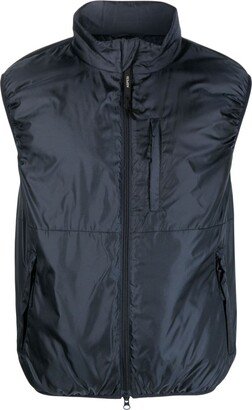 High-Neck Padded Gilet-AJ