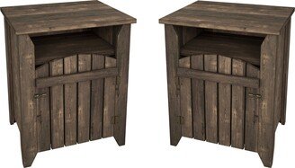 Benne Storage End Table, Set of 2