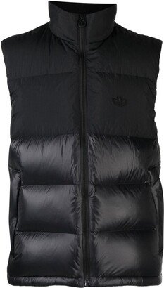 Trefoil padded gilet