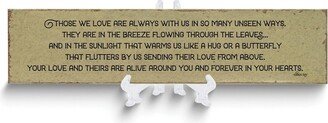 Curata Forever in Your Hearts Bereavement Poem Ceramic Tile with Stand