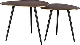 Sauska 2 Piece Nesting Table Set