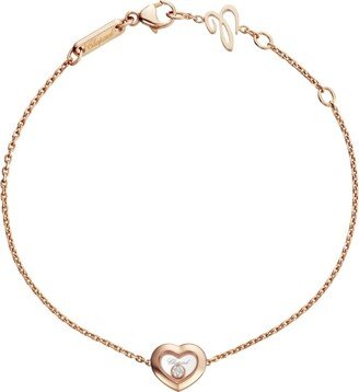 Rose Gold And Diamond Happy Diamonds Icons Bracelet