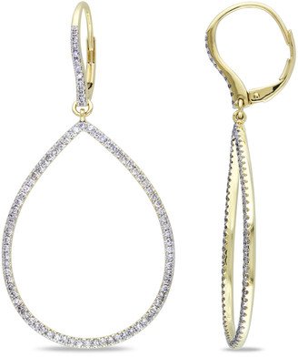 Diamond Select Cuts 14K 0.85 Ct. Tw. Diamond Drop Earrings