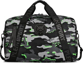 Boston camouflage-print duffle bag