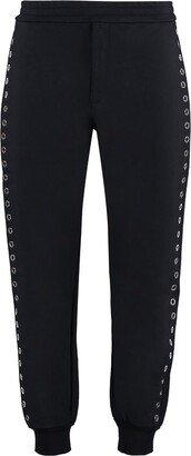 Eyelets Detail Sweatpants