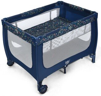 Portable Baby Playard Playpen Nursery Center w/ Mattress - See Details