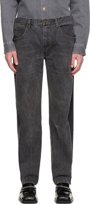 Gray Jeansfront Lounge Pants