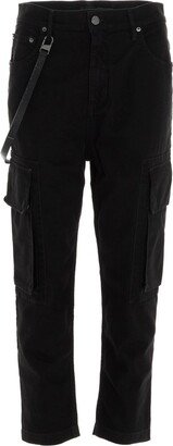 Cropped Cargo Pants-AB