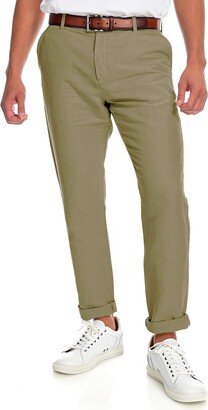 Fisher + Baker Men's Highland Linen-Blend Pants