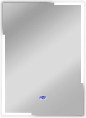 Frameless Back Lit LED Mirror - Silver-AR