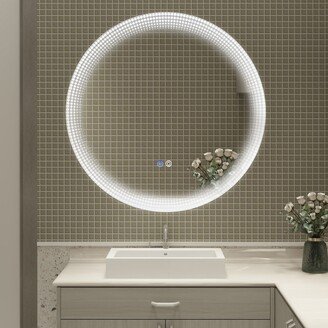 24 Inch LED Mirror-AB