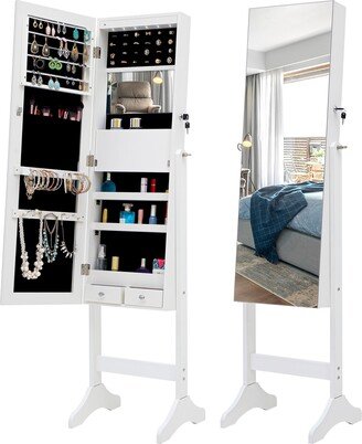 Starx Decor Jewelry Storage Mirror Cabinet With LED Lights