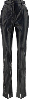 High Waist Straight Leg Pants-BQ