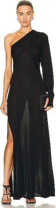 Allyna Maxi Dress in Black