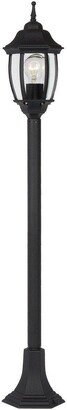 Netlighting Lucide Tireno Classic Bollard Lamp post Outdoor 1xE27 IP44 Black