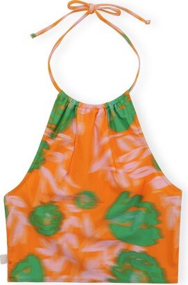 Halter Recycled Blend Bikini Top