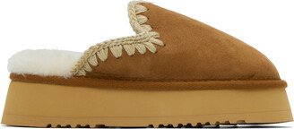 SSENSE Exclusive Tan Slippers