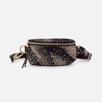 Fern Belt Bag in Printed Leather - Shooting Stars