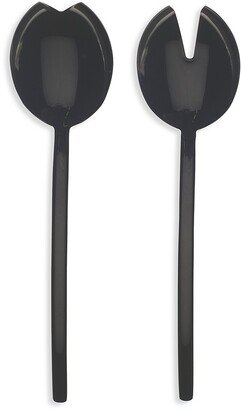 Due 2-Piece Oro Nero Salad Server Set