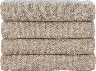 Nate Home by Nate Berkus Cotton Textured Weave Hand Towels - Set of 4