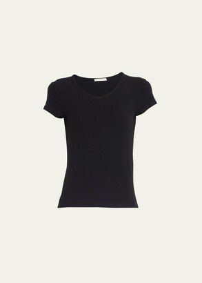 Rasa Short-Sleeve Rib T-Shirt