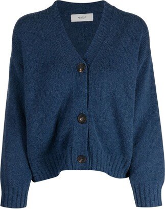 Cropped Cashmere Cardigan-AB