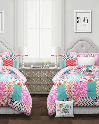 Fashions 7Pc Brookdale Full/Queen Comforter Set