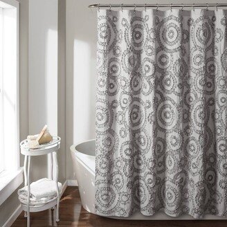 72x72 Keila Shower Curtain Gray