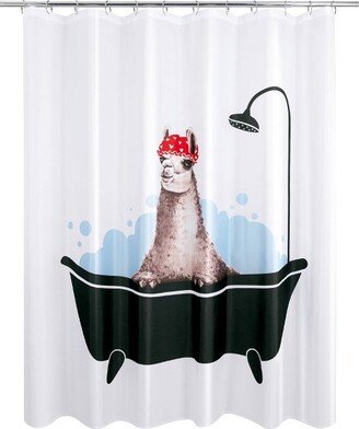 Llama Bath Shower Curtain - Allure Home Creations