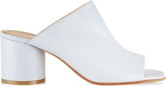 Hannah Leather Split-Sole Mule Sandals