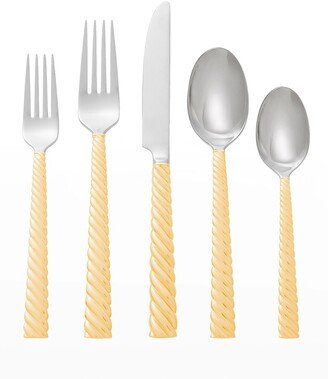 Twist 5-Piece Flatware Set-AA