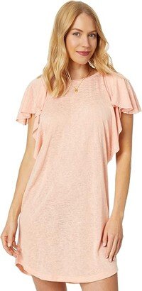 Out For Waves Swim Cover-Up (Soft N Peachy) Women's Swimwear