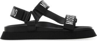 Logo Tape Platform Sandals-AA