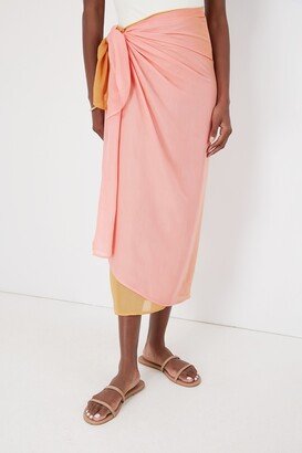 Tnuck Beach Pink Sands Colorblock Sarong