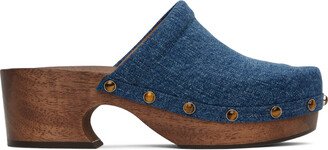 Blue Aurna Clogs