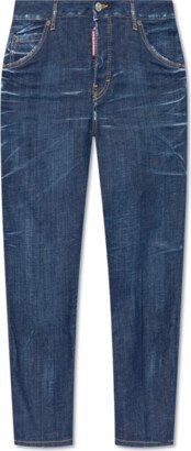 ‘Cool Girl’ Jeans Navy - Blue